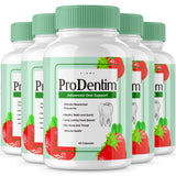 (5 Pack) Prodentim, Pro Dentim, Prodentim for Gums and Teeth, Prodentim Advanced Oral Probiotic Dental Health Support Supplement (300 Caspsules)