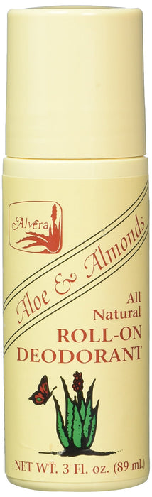 ALVERA Deod,Roll-On,Aloe,Almn, 6 Pack 3 Ounce