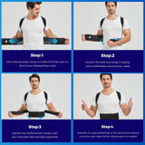 YOII Back Brace Posture Corrector for Men and Women, Fully Upper Back Support for Back,Neck,Shoulder,Lower Back Pain Relief