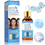 2024New Botox Face Serum, Botox in A Bottle, Botox Stock Solution Facial Serum with Vitamin C, Instant Face Tightening & Aging Serum for Face for Reduce Fine Lines. (Yuehao Botox 3 Bottle(New))