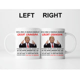 LXQM You Are A Great Grandpa Trump Mug, Grandpa Trump Tea Cup, Funny Trump Cup, Grandpa Gifts, Grandpa Mug, Retired Gifts Christmas Gifts Birthday Gifts Gag Gifts for Grandpa, 11oz Novelty Coffee Mug