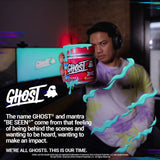 GHOST Gamer: Energy and Focus Support Formula - 40 Servings, Sonic Cherry Limeade - Nootropics & Natural Caffeine for Attention, Accuracy & Reaction Time - Vegan, Gluten-Free