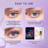 Advanced Eyelash Growth Serum with Natural Formula,Enhancement Lash Booster for Longer Fuller and Thicker Lash Enhancing Serum 5ml