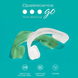 Opalescence Go - Prefilled Teeth Whitening Trays - Original 15% - (4 Treatments) - Hydrogen Peroxide with PF - Cool Mint - Made by Ultradent. 4PK-GO-15