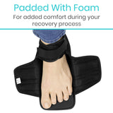 Vive Offloading Post-Op Shoe - Forefront Wedge Boot for Broken Toe Injury - Non Weight Bearing Medical Recovery for Foot Surgery, Hammer Toes, Bunion, Feet, Orthopedic (Men 9.5-11.5, Women 10.5-12)