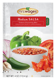 Mrs. Wages Medium Salsa Canning Mix | Easy-To-Use | Simple Homemade Salsa | Flavorful Spice | Enhance Your Tomatoes | 4 oz Packet (Value Pack Of 6)