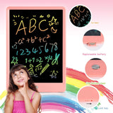 ORSEN LCD Writing Tablet 10 Inch, Colorful Doodle Board Drawing Pad for Kids, Educational Christmas Toys Gifts for 3-6 Year Old Girls Boys (Pink)