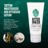 After Inked Tattoo Lotion - Tattoo Moisturizer Aftercare Lotion, Tattoo Balm, Ink Hydration Tattoo Aftercare Kit, 3 Fluid oz Tube (2-Pack)