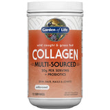 Garden of Life Marine & Grass-Fed Collagen Peptides Powder Supplement (Type I, III) with Probiotics & BCAAs for Mobility, Joint Health, Hair, Skin & Nails - Unflavored, 20g per Serving, 12 Servings