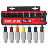 CRAFTSMAN CRAFTSMAN 7PC METRIC NUT DRIVR ST (CMHT65121)