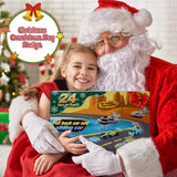 NIGOWAYS Christmas Advent Calendar 2023,24 pcs Advent Calendar Car Toy for Kids, 24 Days Countdown Calendar Toys,Christmas Countdown Calendars for Toddler Kids Boys