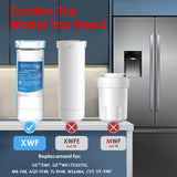 Waterdrop XWF NSF Certified Replacement for GE® XWF Refrigerator Water Filter, 1 Filter (Package may vary)