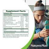 NaturesPlus Mega B150 Complex , Sustained Release - 60 Vegetarian Tablets - Maximum Potency B Complex Vitamin Supplement - Gluten-Free - 60 Servings