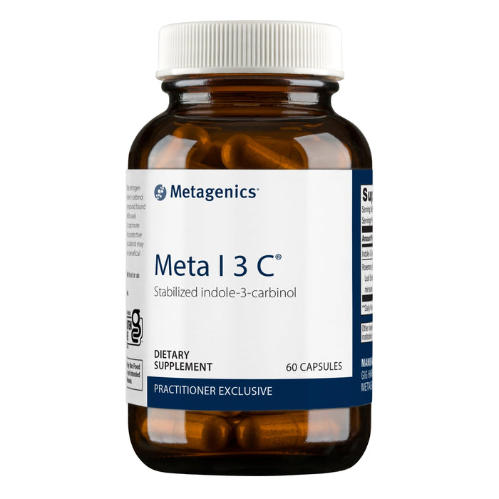 Metagenics Meta I 3 C - 150 g Indole-3-Carbinol - Supports Estrogen Hormone Balance* - Metabolic Supplement - Vegetarian & Gluten-Free - 60 Capsules