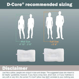 Core Products D-Core Cervical Support Pillow, Standard Firm, Midsize