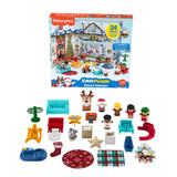 Fisher-Price Little People Advent Calendar, Christmas playset, 24 Toys for Pretend Play, Gift for Toddlers and Preschool Kids Ages 1 to 5 Years