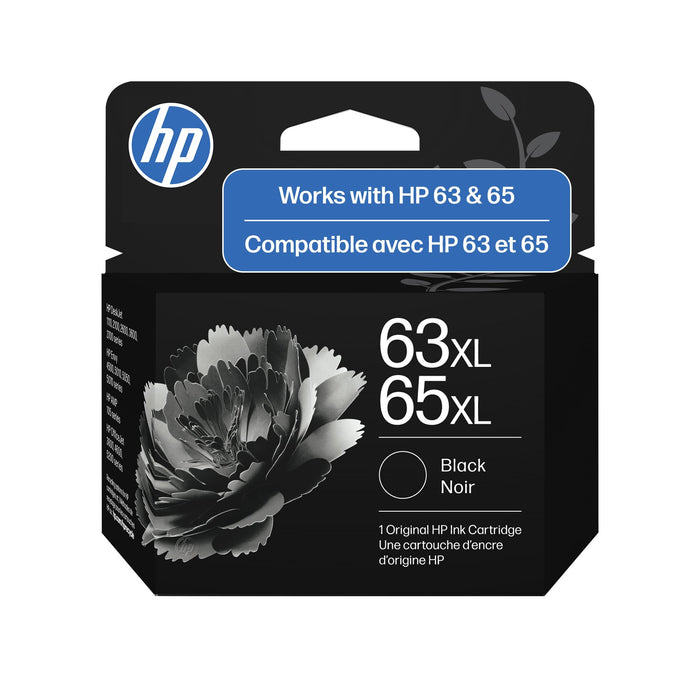 HP 63XL/65XL Black High-Yield Ink Cartridge (Replaces Both 63XL & 65XL)