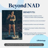LifeVantage Protandim NAD Synergizer, 60 Capsules, NAD Supplement Supports a Healthy Vascular System, Energy Supplements, and Focus Vitamins, NAD Supplements for Cellular Waste and Overall Health