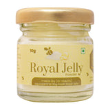 Shiva Organic Royal Jelly Powder, 0.35 Ounces (10g)- Freeze Dried - HDA: 6% - Immune Booster - High Minerals & Vitamins - Fertility Booster- - Equivalent to 30g Fresh Royal Jelly