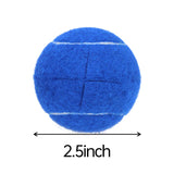 Magicorange 8 PCS Precut Walker Tennis Balls for Furniture Legs and Floor Protection, Heavy Duty Long Lasting Felt Pad Glide Coverings(Dark Blue)