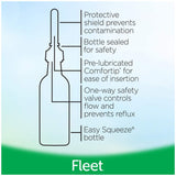 Fleet Laxative Saline Enema for Adult Constipation, 4.5 fl oz, 4 Bottles (Pack of 4)