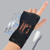 Carpal Tunnel Wrist Brace Night Support - Adjustable Wrist Support Brace with Splint & Therapeutic Cushion, Women Men Compression Both Hand Brace for Tendonitis Pain Relief,Injuries,Sprains,Arthritis