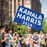 Probsin Kamala Harris 2024 Flag 3x5 Ft Double Sided Support Harris for President Banner Party Supplies Yard Signs Home Decor Hanging Poster for College Room Man Cave Welcome Photo Backdrop