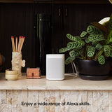 Sonos Two Room Set with All-New One - Smart Speaker with Alexa Voice Control Built-in. Compact Size with Incredible Sound for Any Room. (White)