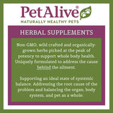 PetAlive Thyro-Pet - All Natural Herbal Supplement Promotes Normal Thyroid Gland Functioning in Dogs and Cats