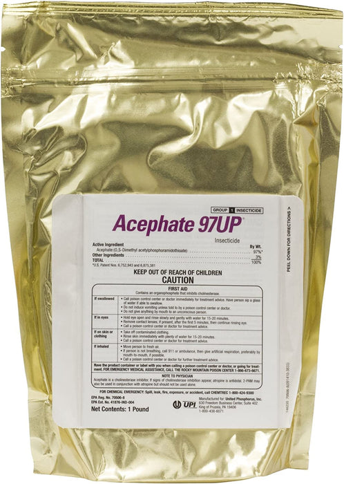 Acephate 97up Systemic Insecticide 97% Orthene ( 1 Lb Bag ) Great For Fire Ants" Not For Sale To California