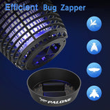 PALONE Electric Bug Zapper for Outdoor/Indoor, 4500V 20W Mosquito Indoor, Waterproof Mosquitos Killer Outdoor, Fly Home Garden Back Yard Patio