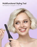 Wavytalk 3/10'' Pencil Flat Iron for Short Hair, Pixie Cut and Bangs, Mini Hair Straightener for Edges, Small Flat Iron with Anti-Pinch Design, Tiny Hair Straightener with Adjustable Temp