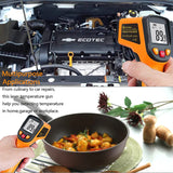 Ketotek Digital Infrared Thermometer Temperature Gun -58°F-1112 °F(-50°C - 600°C) Handheld Non Contact IR Laser Thermometer KT600Y for Cooking Meat Refrigerator Pool Pizza Oven BBQ Food