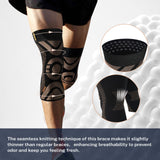 Copper Knee Brace for Women & Men - 2 Pack Compression Knee Brace for Women Running Knee Pain,Knee Sleeves for Men Sports Workout Knee Braces for Arthritis Pain Relief & Meniscus Tear Acl(Large)