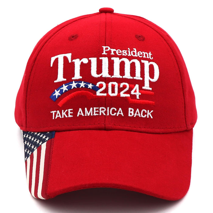 Trump Hat 2024 President MAGA Hat Donald Trump Hat Take America Back Trump Merchandise Baseball Cap for Women Men