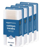 Amazon Basics Cotton Swabs, 2000 Count (4 Packs of 500)