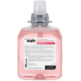 GOJO FMX-12 Luxury Foam Handwash, Cranberry Scent, EcoLogo Certified, 1250 mL Foam Soap Refill for GOJO FMX-12 Push-Style Dispenser (Pack of 4) – 5161-04