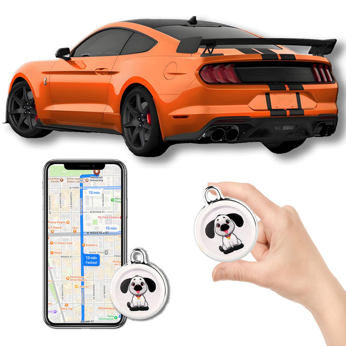 GPS Tracker for Vehicles Portable Car GPS Tracker Micro GPS Device All US Coverage Accurate Positioning for Vehicles Elderly Kids Pets No SIM Card No Subscription Required