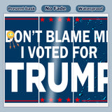 FSFLAG Trump 2024 Magnet Decal, Trump Magnet Decal Bumper Sticker, Trump 2024 Stickers Decal Magnetic for Car Truck (I Voted for Trump)