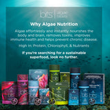 ENERGYBITS - Organic Spirulina Tablets - Plant-Based Algae Superfood - for Focus, Fitness, Energy - Plant Protein - Gluten Free - Collagen, Vitamin B12, Omega 3 - Keto & Vegan - 1000 Algae Tablets
