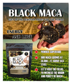 LLAQTA SURF CORP All in 1 Sachet Black Maca + Collagen +Huanarpo Male, Root Powder Peruvian Maca for Men & Women. 100% Pure