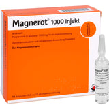 magnerot® 1000 inject with magnesium gluconate, 10 amp. à 10 ml