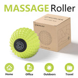 MURLIEN Massage Roller Ball, Deep Tissue Massager for Myofascial Release, Mobility Ball for Exercise and Workout Recovery, Alleviating Neck, Back, Legs, Foot or Muscle Tension - Green, 12.5cm / 4.92in