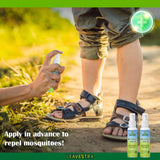 Mosquito Repellent Spray for Body, Made with Plant Essential Oils,Insect Repellent Spray Natural Bug Repellent for Skin DEET-Free Travel Size 2 Fl Oz (2 Pack)