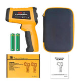 BSIDE Infrared Thermometer Pyrometer 50:1 Industrial Temperature Gun -58℉~2552℉(-50℃~1400℃) IR Laser Thermometer, High Temp Non-Contact Digital Thermometer for Furnace Smelt Forge