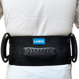 LAMBOX Gait Belt Transfer Belt with Plastic Handles-Medical Nursing Safety Patient Assist for Occupational & Physical Therapy, Seniors with Metal Buckle 55"