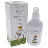 L'Erbolario Shower Gel For Babies - Extremely Delicate Cleansing Base - Ideal For Children’s Sensitive Skin - Enriched With Rice Proteins - Made With Protective And Softening Extracts - 6.7 Oz