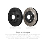 R1 Concepts Front Rear Brakes and Rotors Kit |Front Rear Brake Pads| Brake Rotors and Pads| Ceramic Brake Pads and Rotors |fits 2008-2015 Scion xB