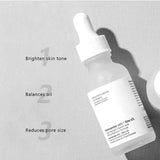 Niacinamide 10% + Zinc 1% Face Serum for Women, 2 PCS Refreshing Niacinamide Serum for Face, Niacinamide Facial Serum For Acne.