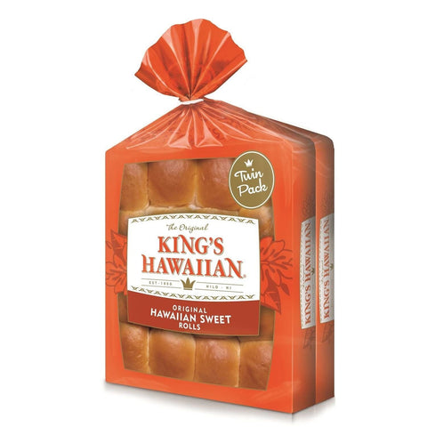 KING'S HAWAIIAN Twin Pack Original Sweet Rolls (32 oz., 32 ct.)